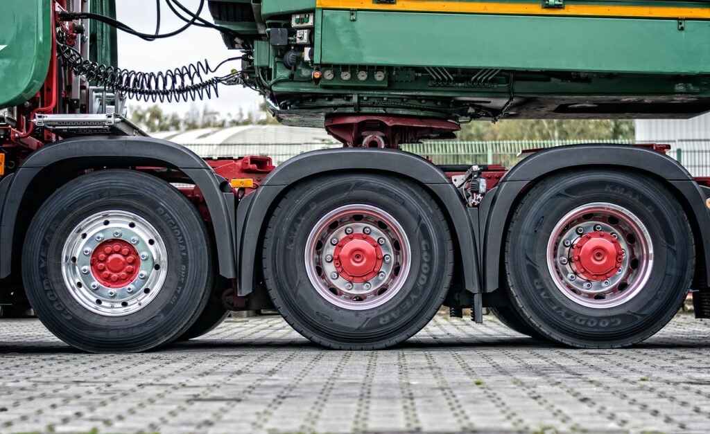 Damage to vehicle tyre