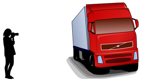 Loading and weighing process for trucks